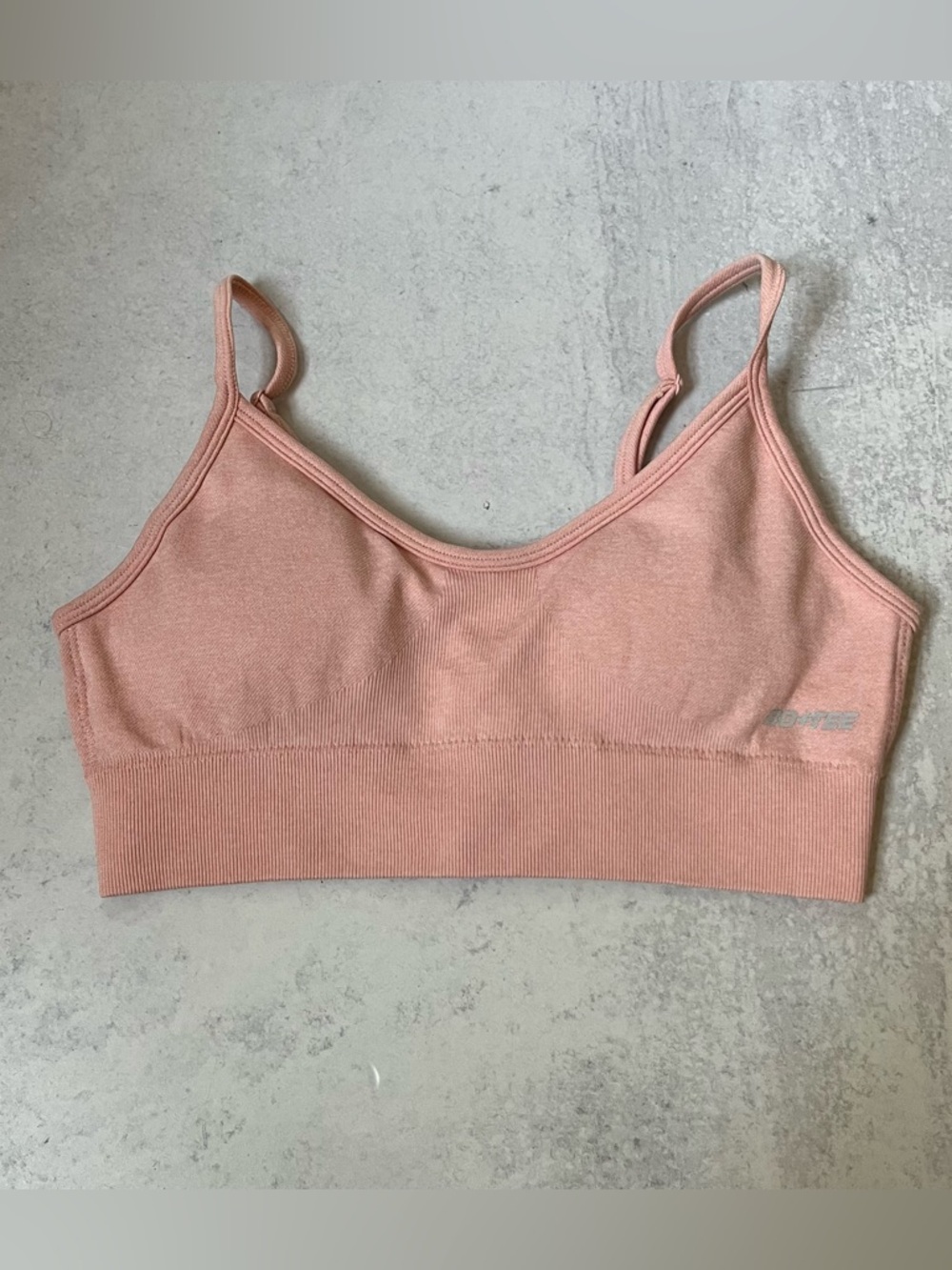 BO + Tee Sports Bra Small Light Pink Gym Workout Pilates